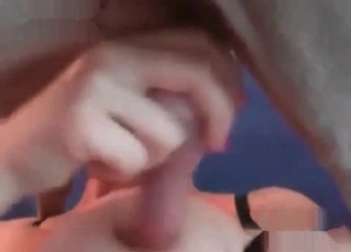 Titjob for a horny young pet
