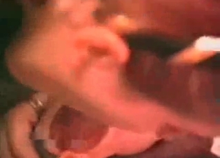 Nasty bitch enjoys an animal cock