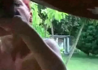 Stallion is being sucked so hot