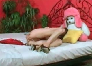 Sweet doggy style banging with a dog