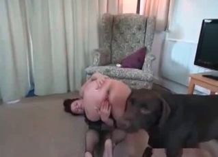 Black animal fucks like a pro