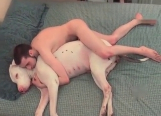 Dude fucking his doggy