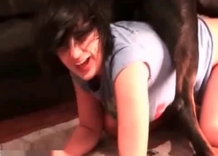 Hound fucking sweet girl