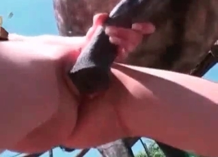 Babe and her big horsy