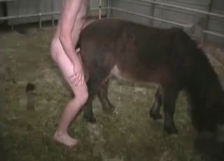 Slow and hot sex in the barn