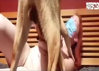 Lady on a mission to get off with her beast