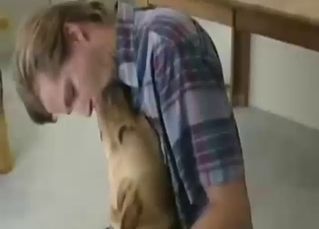 Cute animal wants his dick inside its wet vag
