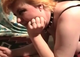 Fatty milf and her horny doggy