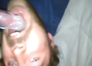 Bearded dude wants a dog's full condom for real